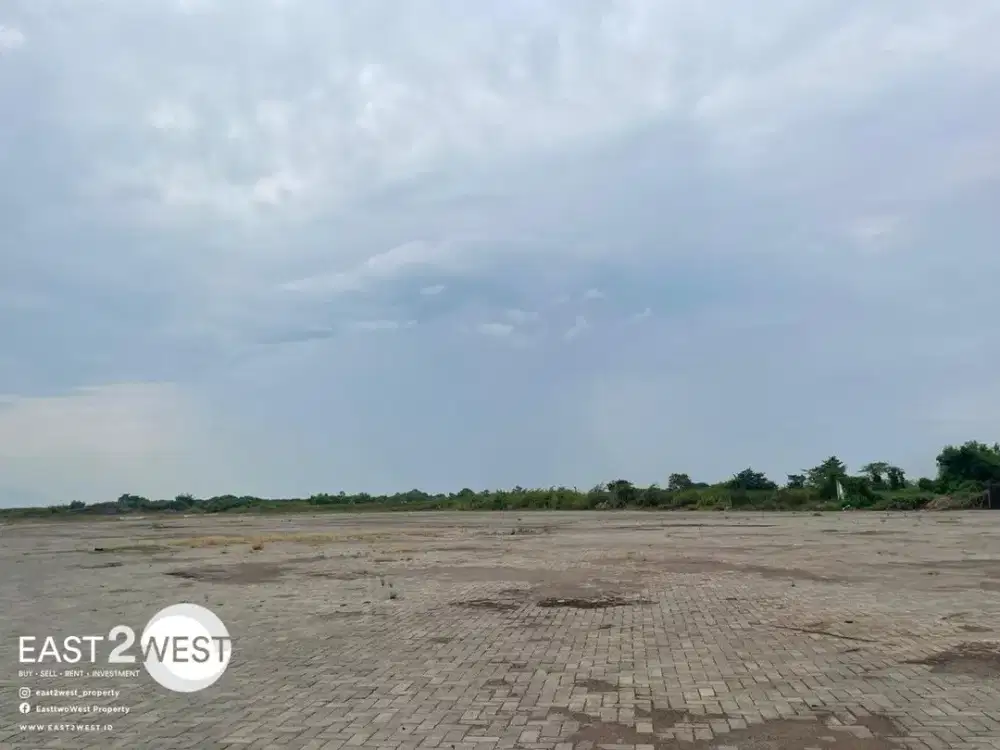 Disewakan Kavling Industri Jalan Gresik Tambak Osowilangun Surabaya Ada 6 Kavling Sangat Strategis
