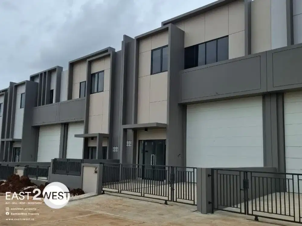 Disewakan Gudang Taman Tekno X Serpong Tangerang Selatan Unit Baru Siap Pakai Lokasi Bagus Sangat Strategis