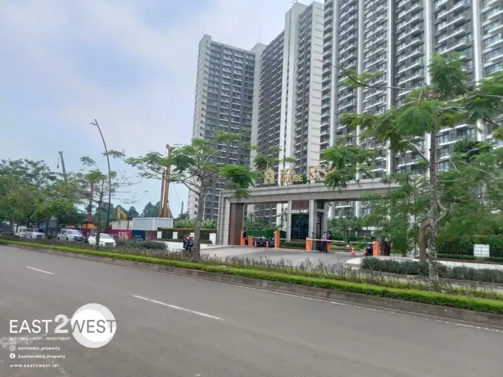 Disewakan Apartemen Sky House BSD City Tangerang Tipe 2 Bedroom Unit Baru Unfurnished Tower Duxton