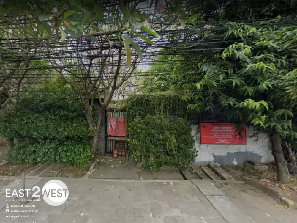 Dijual Kavling Komersil Jalan Veteran Bintaro Jakarta Selatan Lokasi Sangat Strategis Pinggir Jalan Raya Ramai