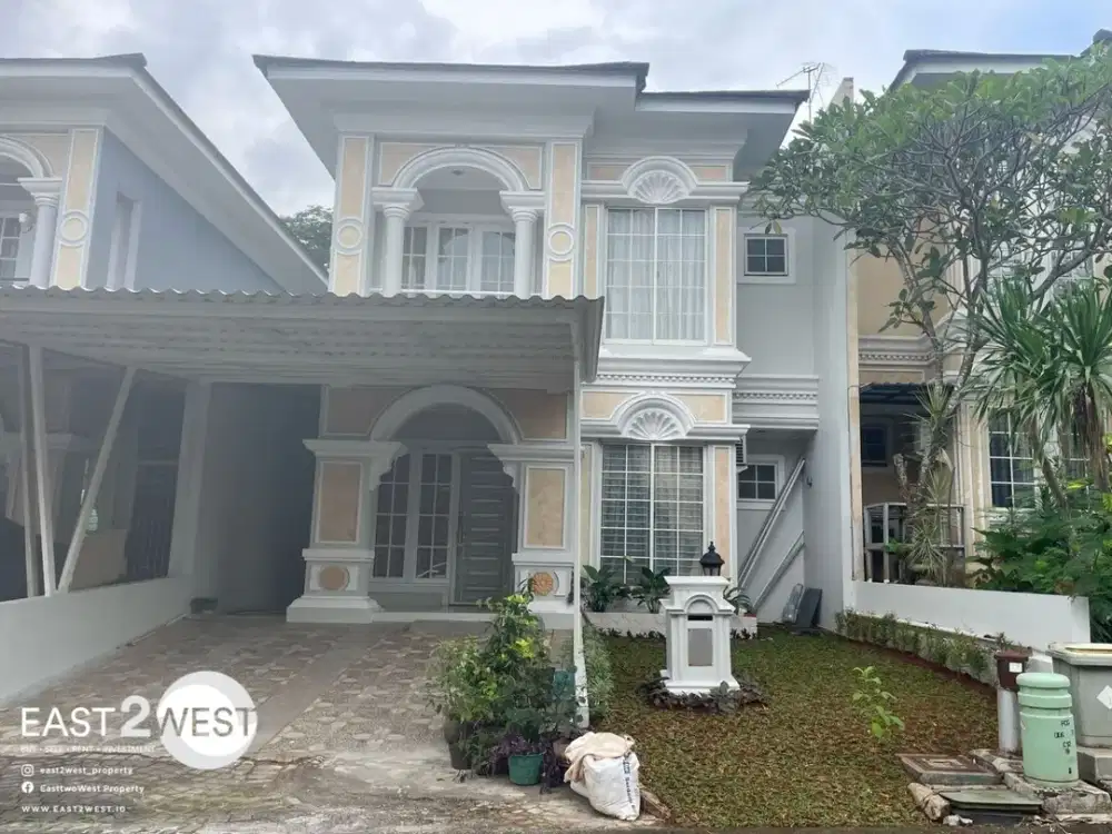 Disewakan Rumah Bellagio The Green BSD City Tangerang Selatan  Fully Furnished Lingkungan Asri Nyaman