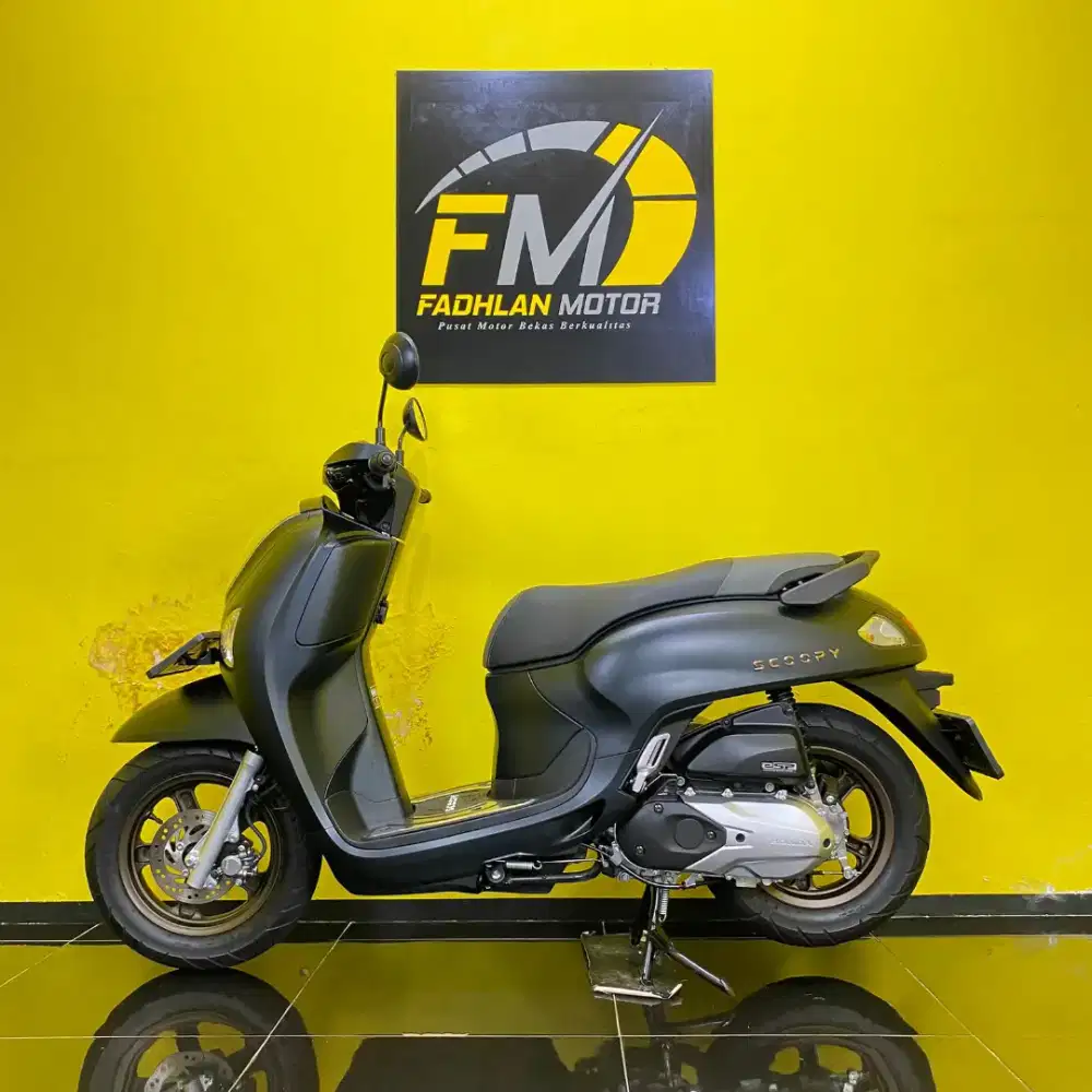 Honda Scoopy 2025 kilometer rendah seperti baru