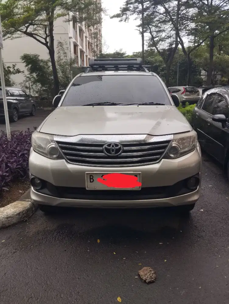 Fortuner langka th 2012 manual diesel