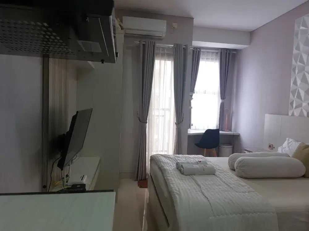 Disewakan Bulanan Apartemen Transpark Cibubur Full Furnish Type Studio