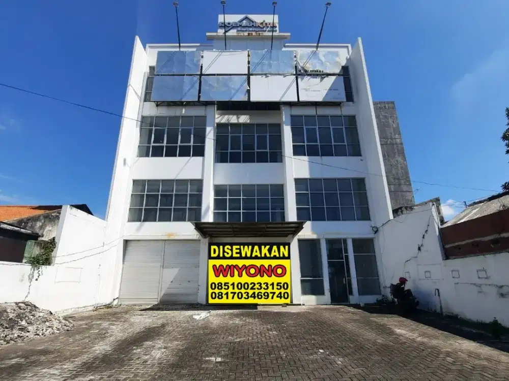 Gudang Ruko 4 lantai di Kali Rungkut Surabaya