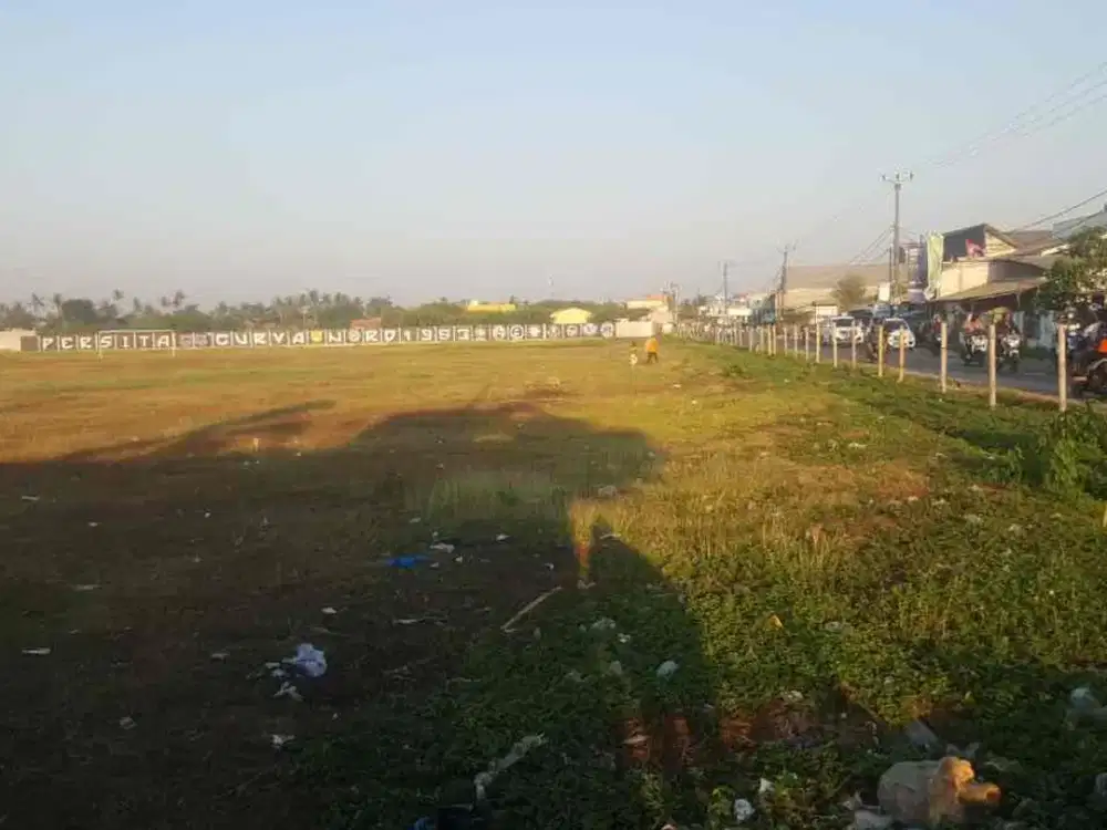 Jual Tanah pinggir jalan raya Kec Sepatan Desa Jati Mulia Tanggerang Selatan