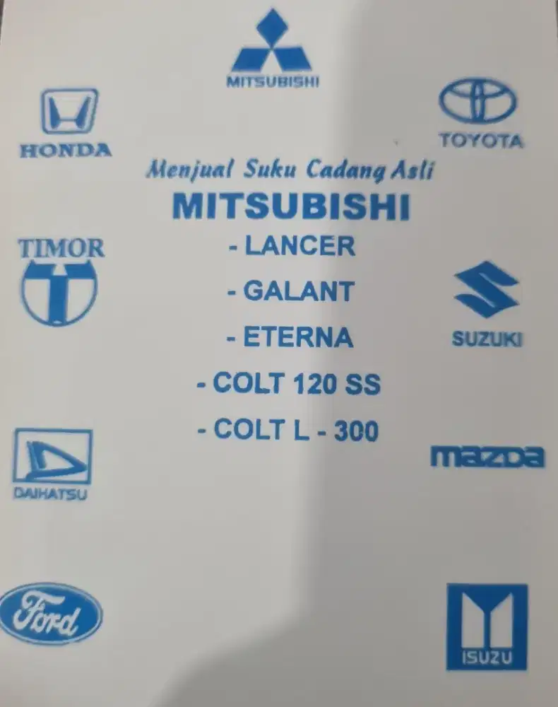 Dicari karyawan toko spare part mobil