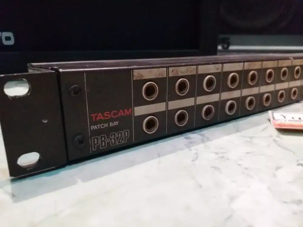 YULODIA BEKASI-tascam patch bay pb32p ori japan