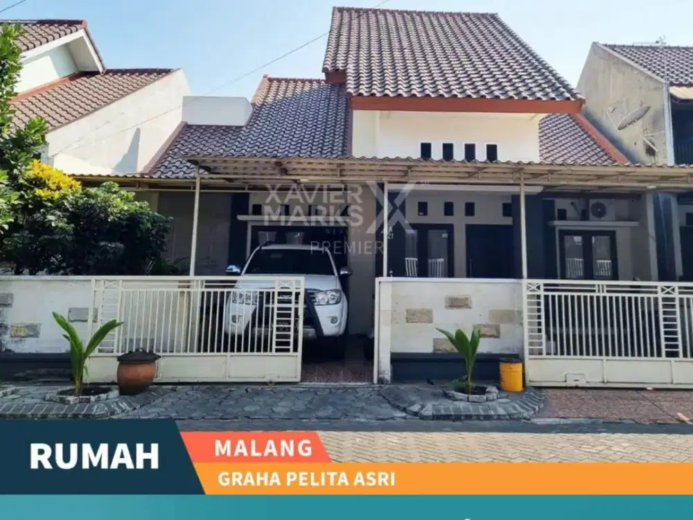 Dijual Murah Rumah 2 Lantai Full Furnish di Graha Pelita Asri Malang