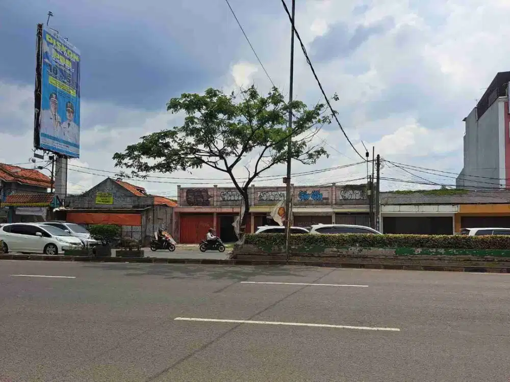 Tanah & Bangunan Jln. Raya Serpong Dijual BU !