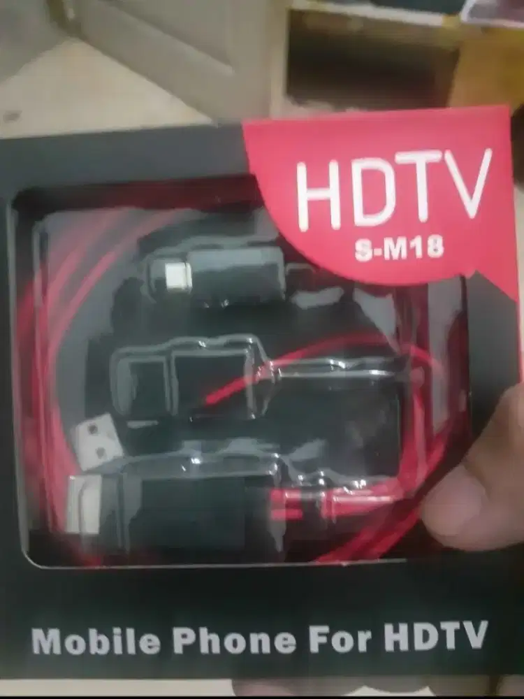 kabel MHL menghubungkan HP Android anda ke LED TV anda