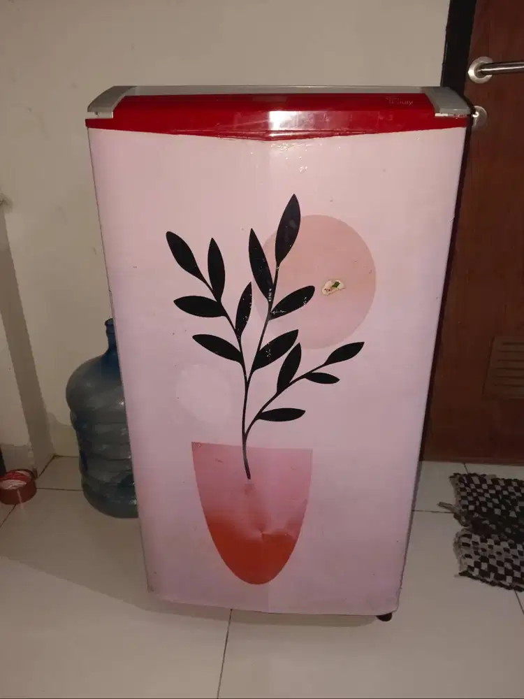 Kulkas sanyo 1 pintu normal dingin BS buat es batu plus antar
