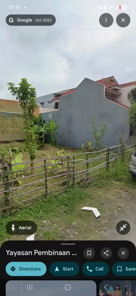 Dijual tanah kavling shm cocok untuk kost atau tempat tinggal