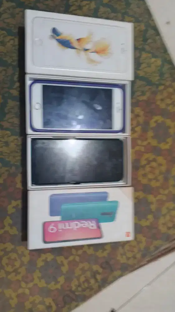 Redmi 9 sama iPhone 6s plus