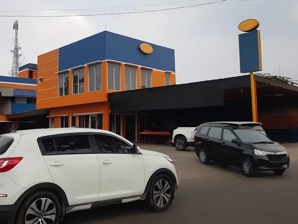 Jual Tanah & Bangunan Car Wash Di Serpong Utara, Dekat Alam Sutera