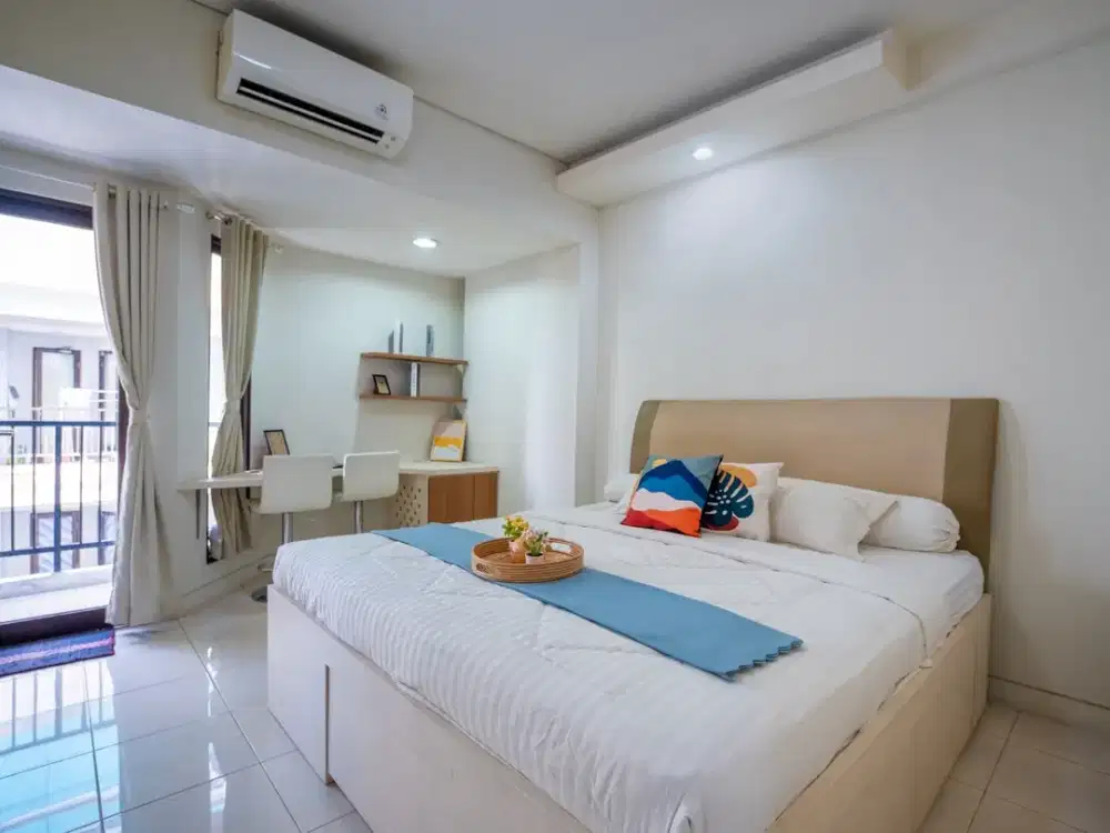 Sewa Apartemen Tamansari Sudirman Type Studio - Lokasi Stategis, City View, Dekat Kuningan, CBD, RS Siloam