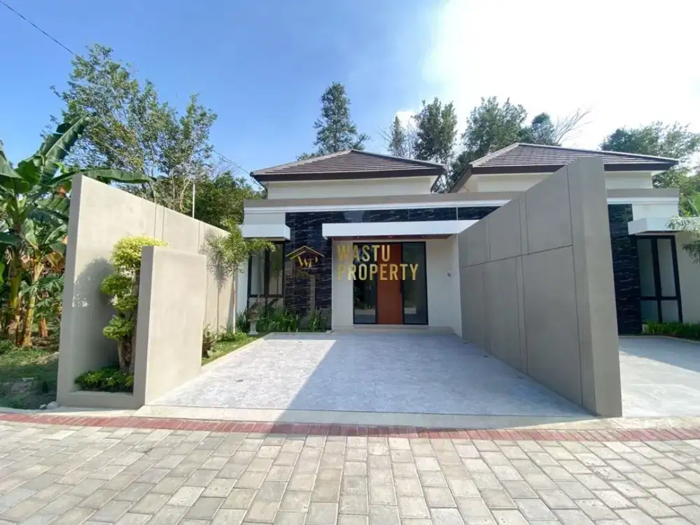 RUMAH BARU, MODERN, 8 MENIT KE KAMPUS UII JOGJA