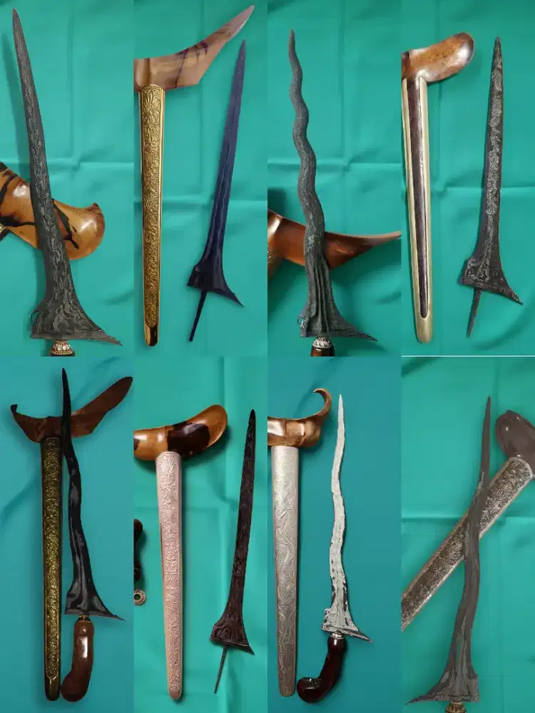 8 keris pusaka sepuh