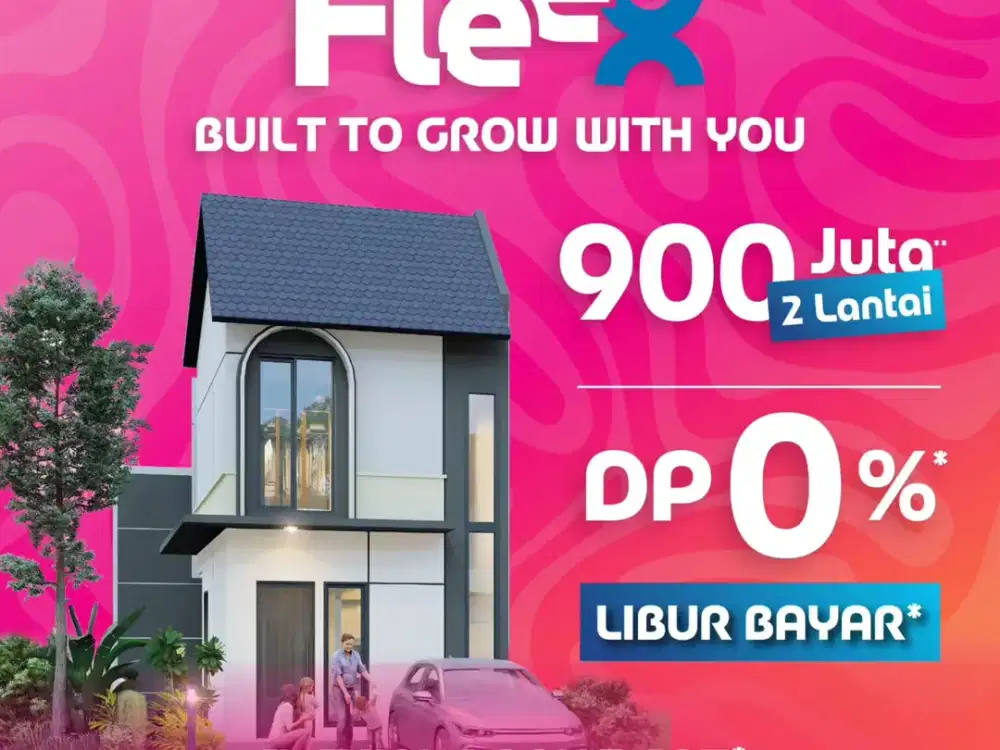 Rumah 2 Lantai Tipe Fleex Graha Raya Bintaro