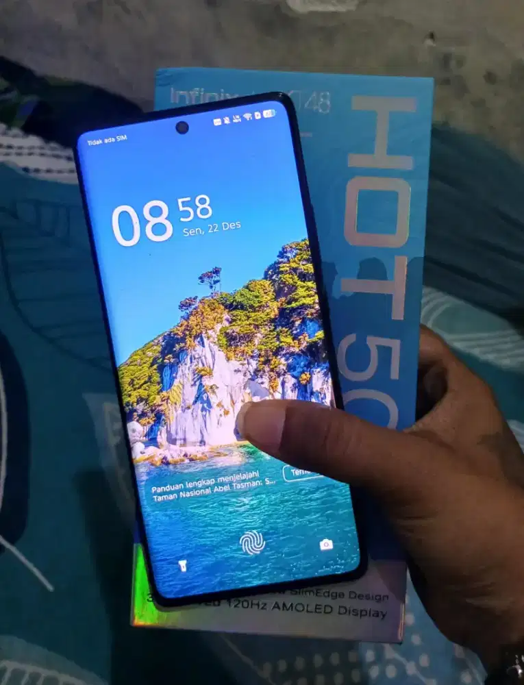 Infiinix hot 50 pro+ 8/256 Fullset mulus like new