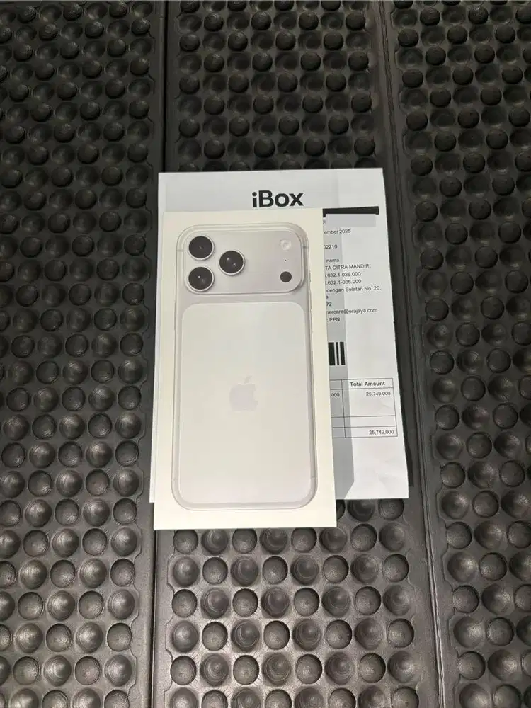 RESMI INDONESIA BNIB Iphone 17 pro max 256gb silver