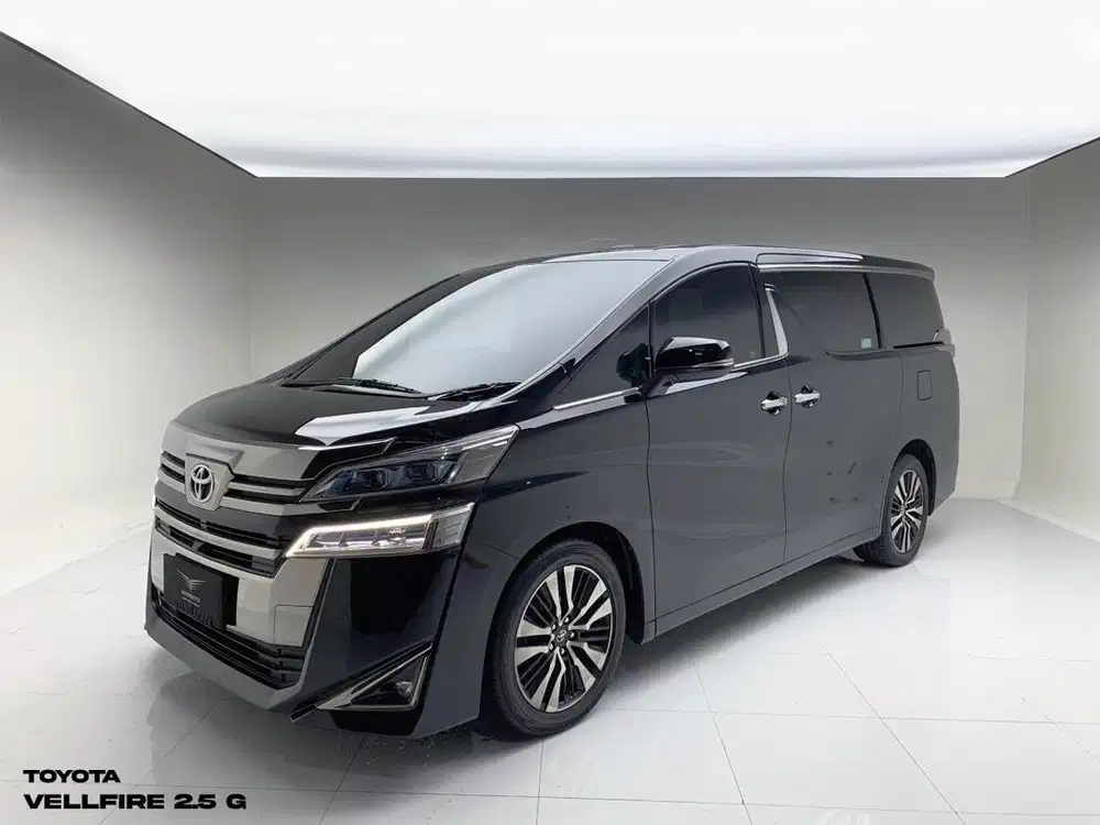 TOYOTA VELLFIRE 2.5 G 2019 BLACK ON BLACK