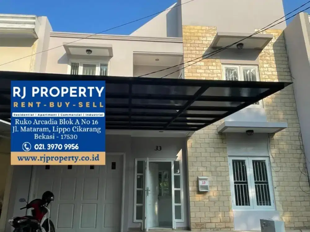 Disewakan Rumah Cluster Taman Dago Lippo Cikarang