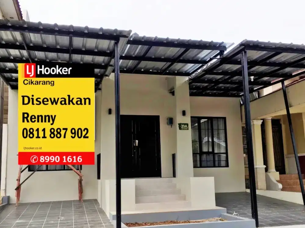Disewakan Rumah Baru Cluster Taman Dago Lippo Cikarang