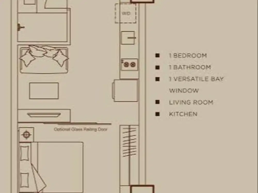 Cepat 5 Unit Gandeng Apt Orange County Lippo Cikarang Studio