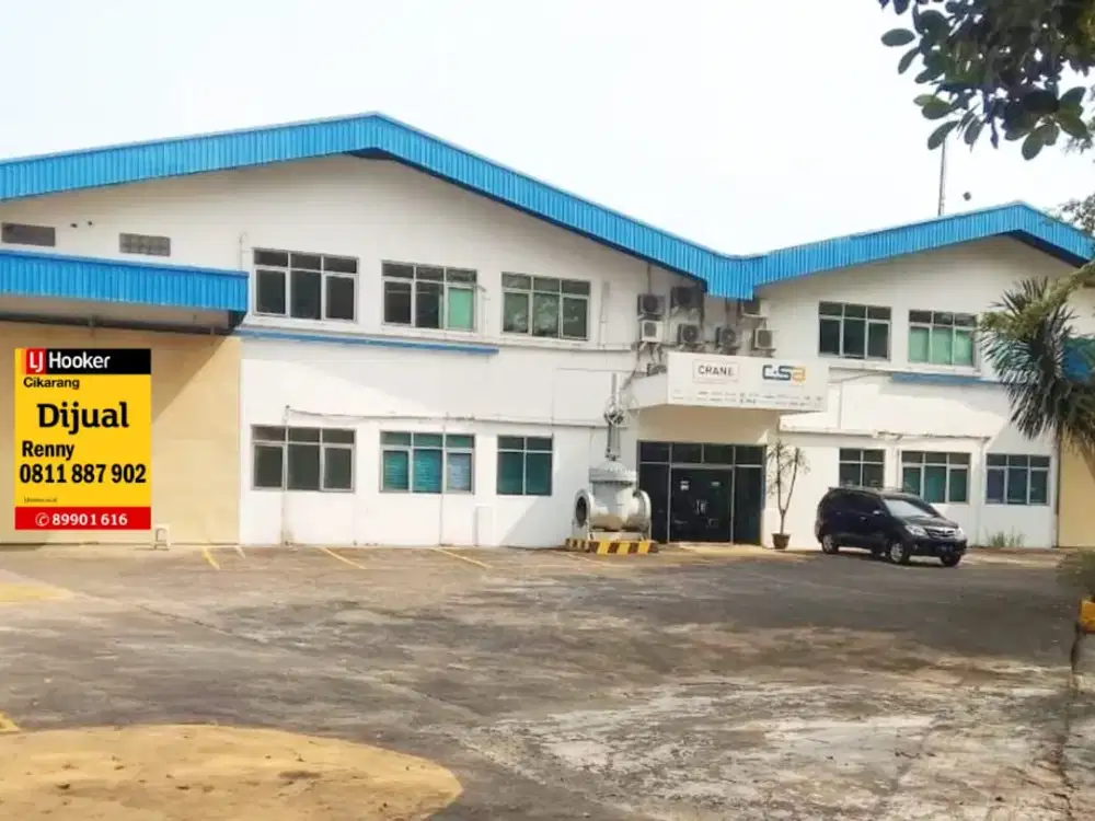 Dijual Pabrik Atau Gudang Di Kawasan Industri Delta Silicon