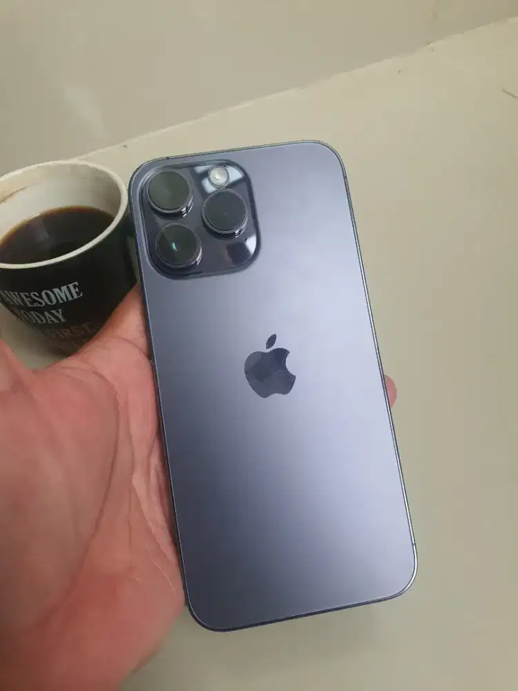 iPhone 14 Pro Max ex iBox 256gb Purple Original Semua