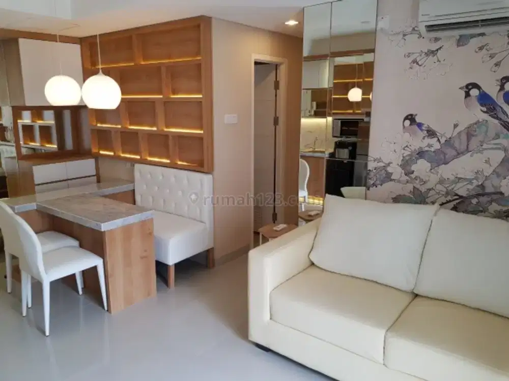 DISEWAKAN APARTEMENT TRIVIUM TERRACE LIPPO CIKARANG 2 BEDROOM