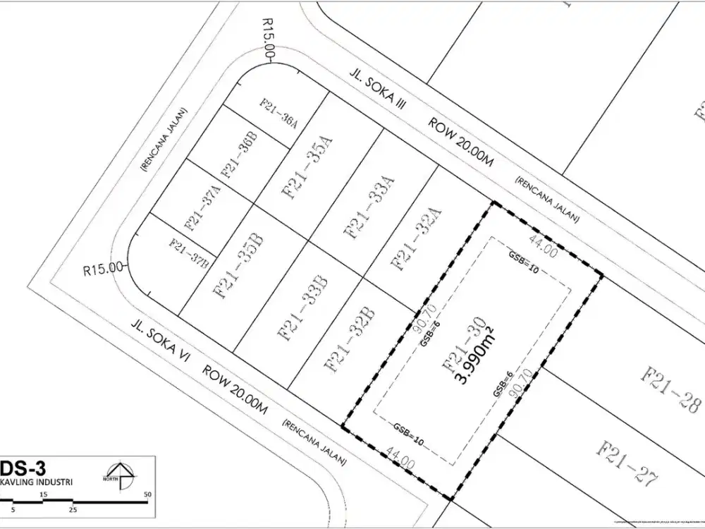 Dijual Tanah Kavling Kawasan Industri Delta Silicon 3 Lippo Cikarang