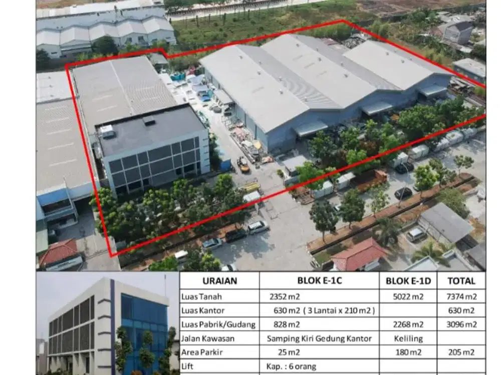 Dijual Cepat Gudang dekat Dry Port Kawasan Industri Jababeka 3 Cikarang Utara