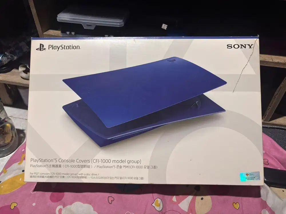 Cover PS5 Disc Edition Warna Cobalt Blue