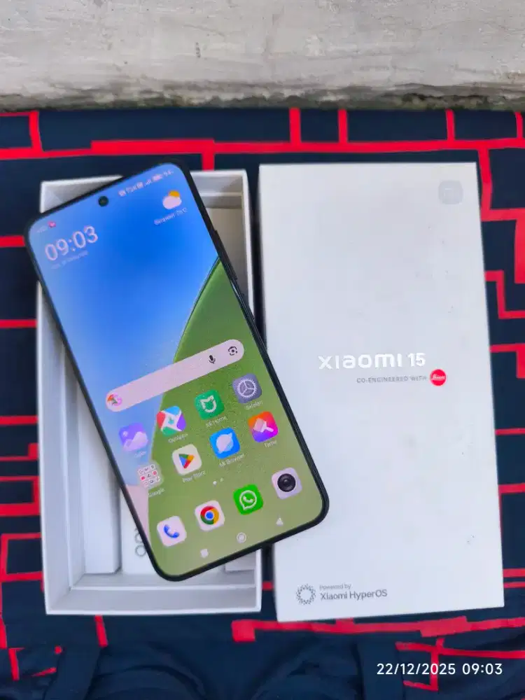 Xiaomi 15 12/512 Fullset ori segel spec Flagship garansi On
