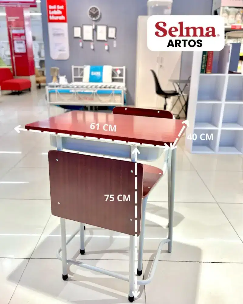 KURSI SEKOLAH SET