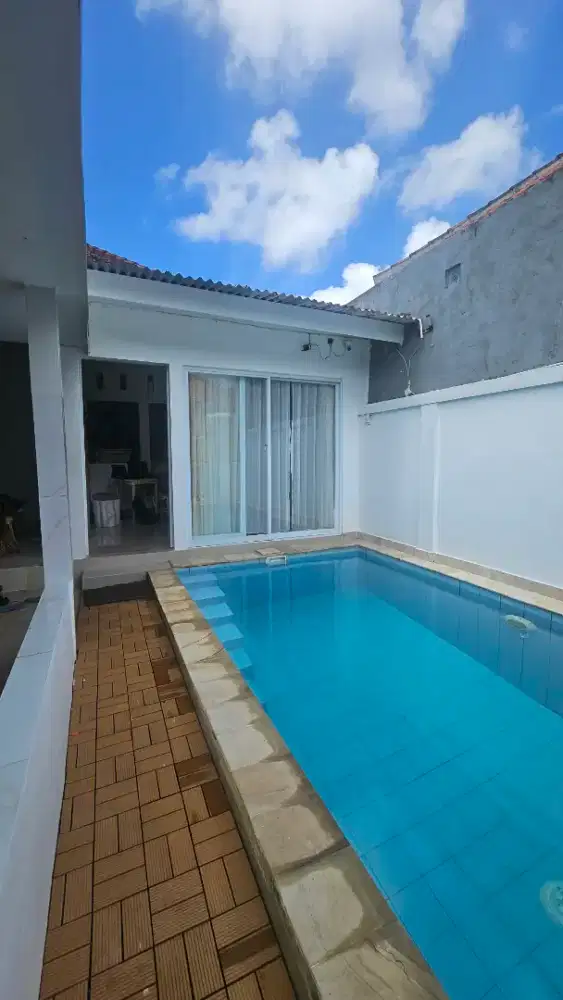 Villa 3 kamar dan kolam renang nego