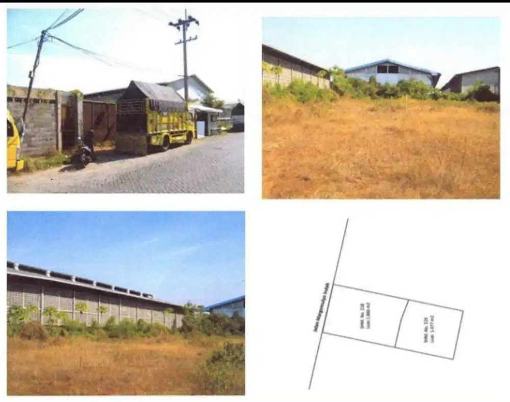 Dijual Gudang Sangat Strategis Jalan Utama Margomulyo Indah Surabaya