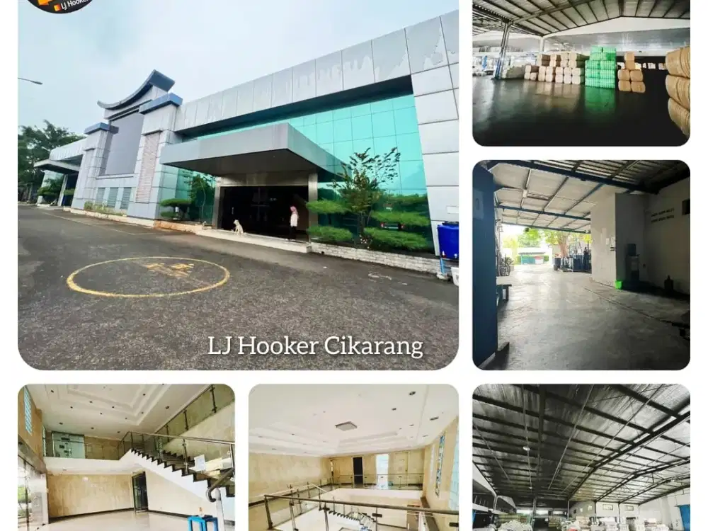 Dijual Gudang Pabrik Kawasan Industri Jababeka 1 Cikarang