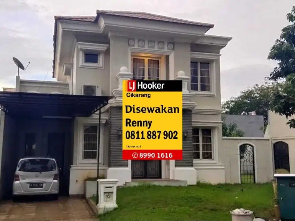 Sewa Rumah Cluster Greenwood Elysium Residence Lippo Cikarang Bagus