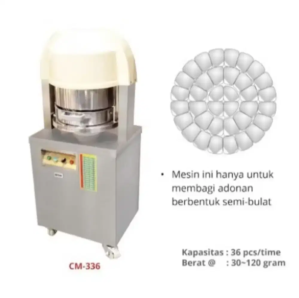 MESIN PEMBAGI ADONAN ATAU DIVIDER DOUGH
