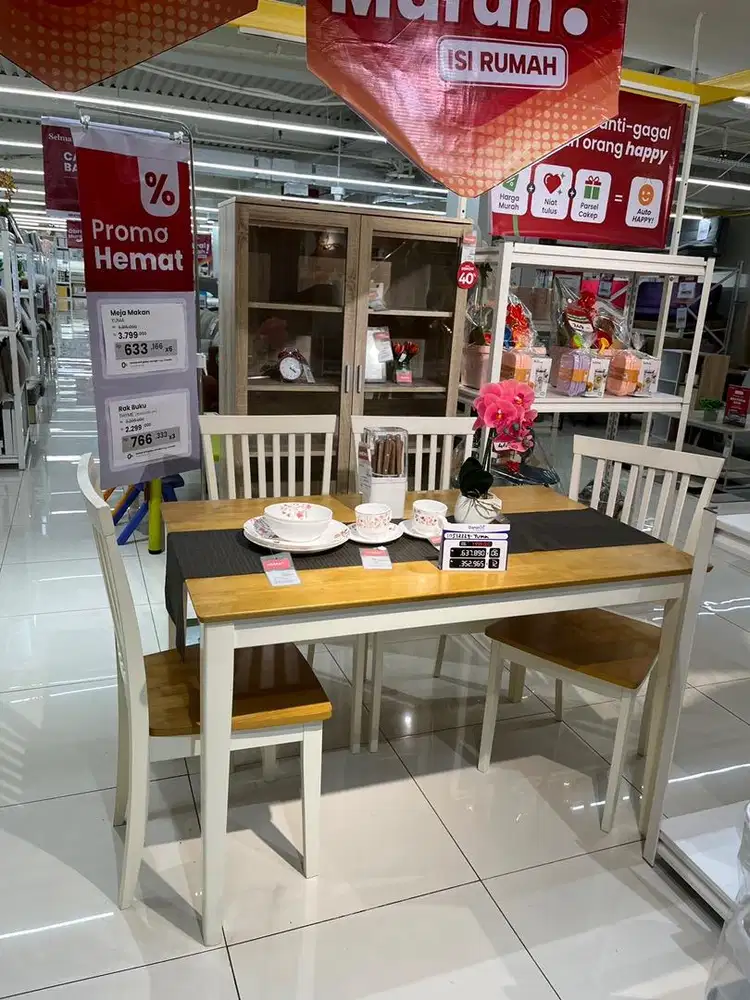 SET MEJA MAKAN BRAND SELMA