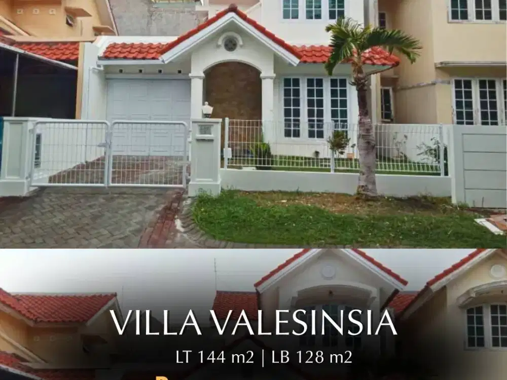 Dijual Rumah Vila Valesinsia Surabaya