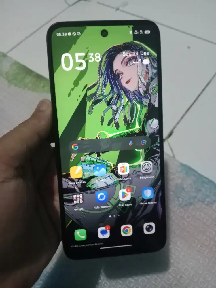 Infinix hot 60i ram 6+4/128 gb mulus nominus cakep