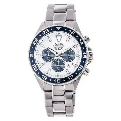 Alba AT 3909 Chronograph (PANDA BLUE)