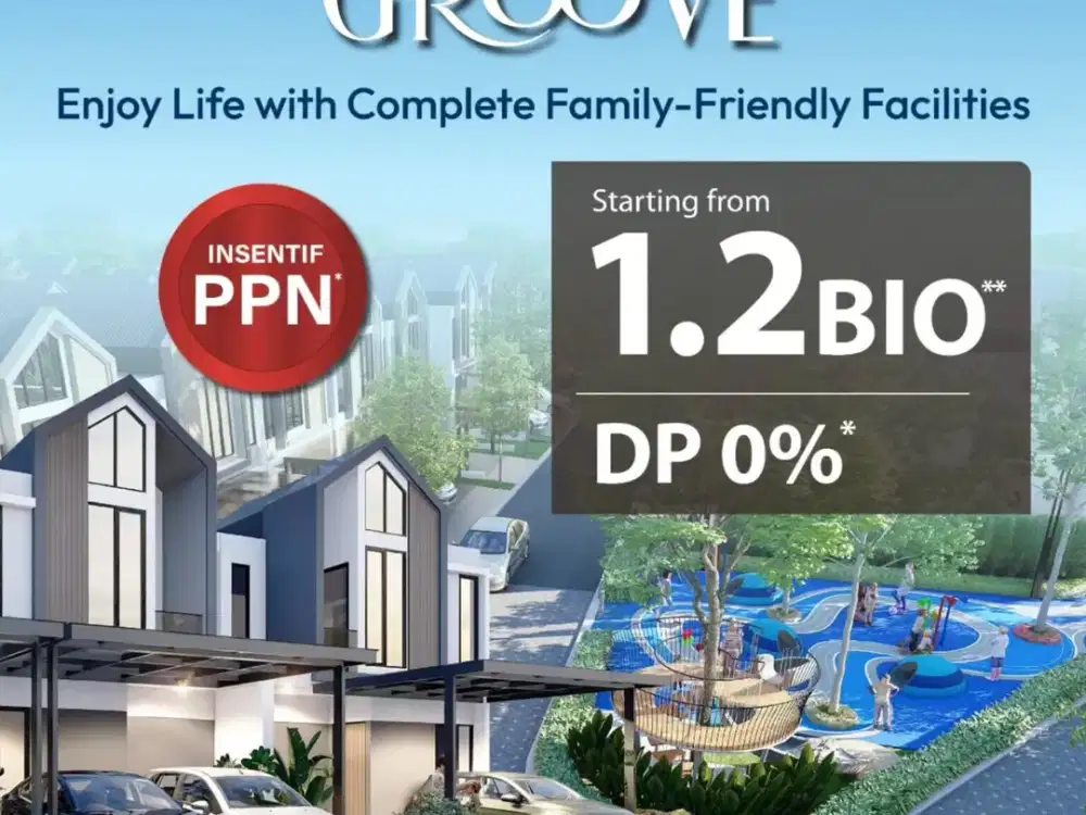 Cluster The Groove Graha Raya Bintaro