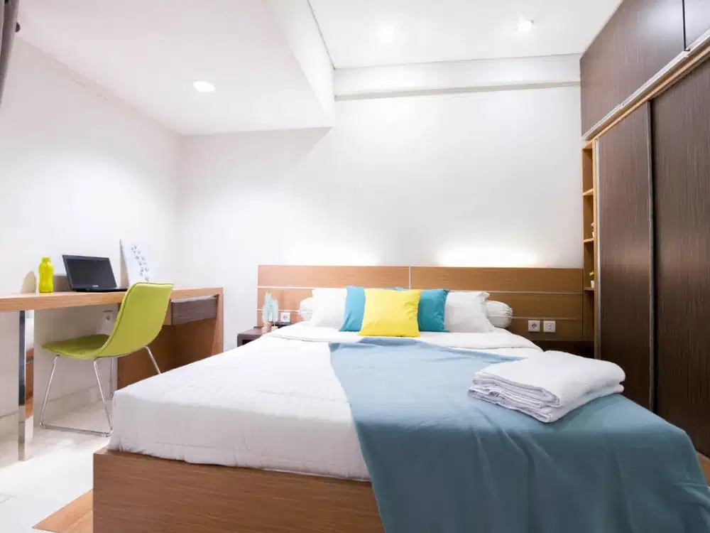 Disewa Apartemen Tamansari Sudirman Type Studio, City View - Kawasan CBD, Dekat MRT, RS Siloam, Kuningan, Senayan