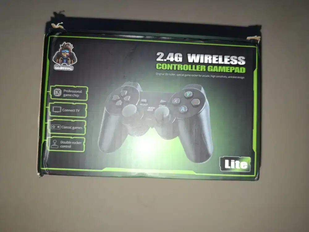 Game Stick 4K / Gamepad Bluetooth Nirkabel Ganda / Konsol