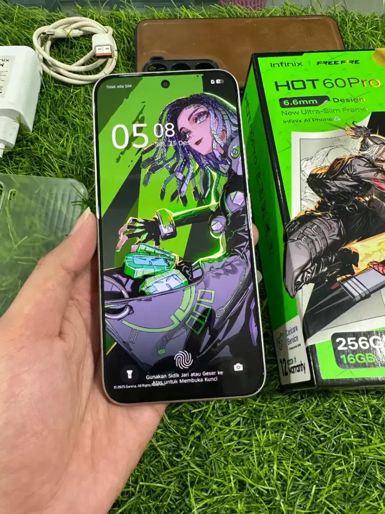 Infinix hot 60pro 8+8/256gb
Mulus
Fullset